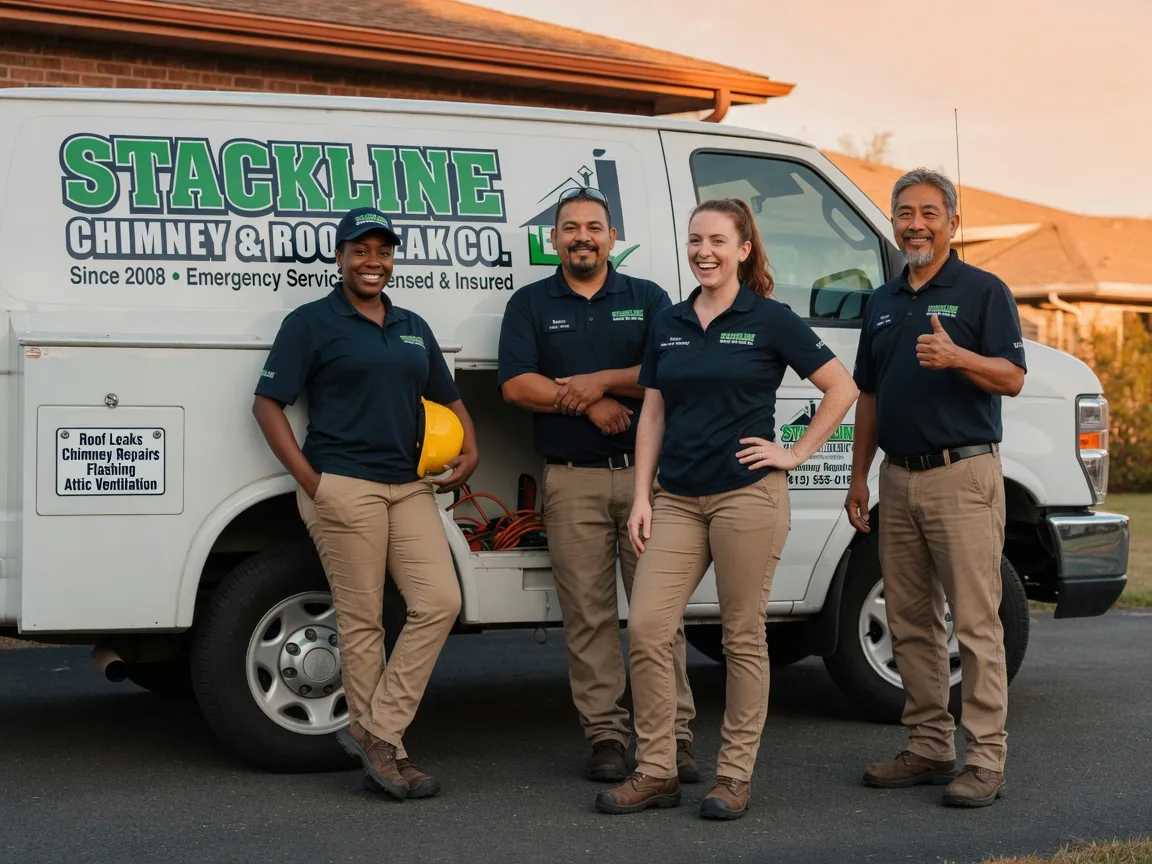Chimney flashing repair company in Glen Hope, PA